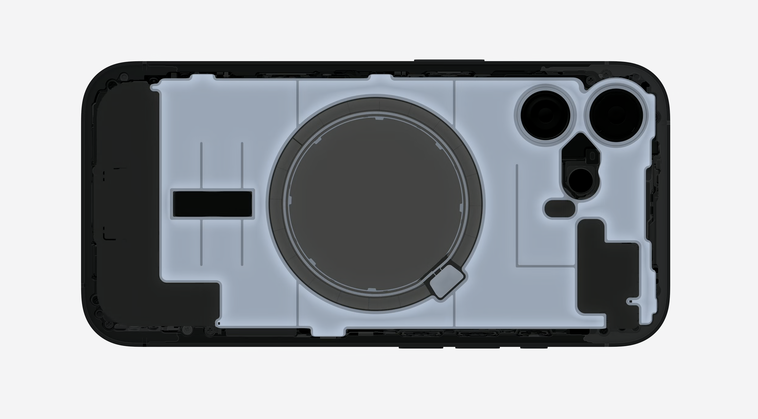 iPhone thermal substructure