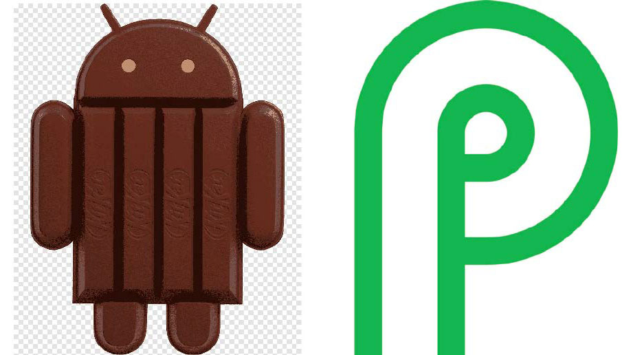 Hätten Sie es noch gewusst? Mit „KitKat“ bezeichnete Google 2013 die Android-Version 4.4. Version 9 des Smartphone-Betriebssystems hieß fünf Jahre später schlicht „Pie“.