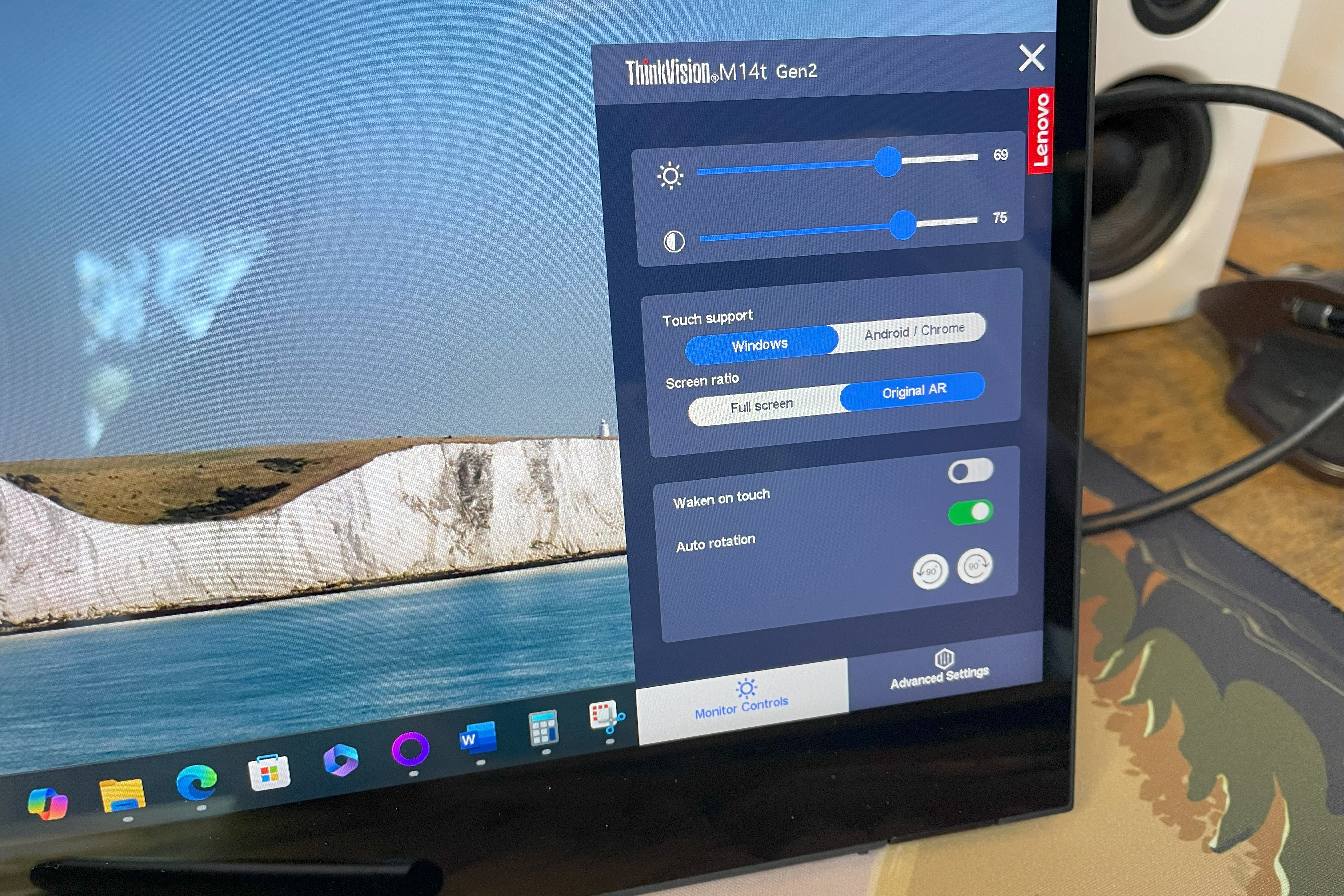 Lenovo ThinkVision M14t review: A pricey portable monitor