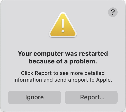 How to stop your Mac from persistent ‘restarted because of a problem’ alerts