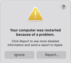 How to stop your Mac from persistent 'restarted because of a problem ...