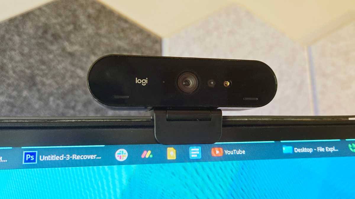 Cámara web Logitech Bro 4K