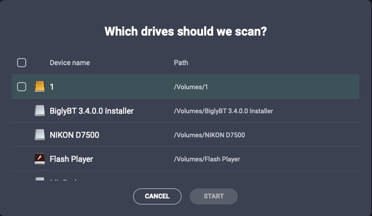 AVG7 Choosing an external drive to scan in AVG Internet Security