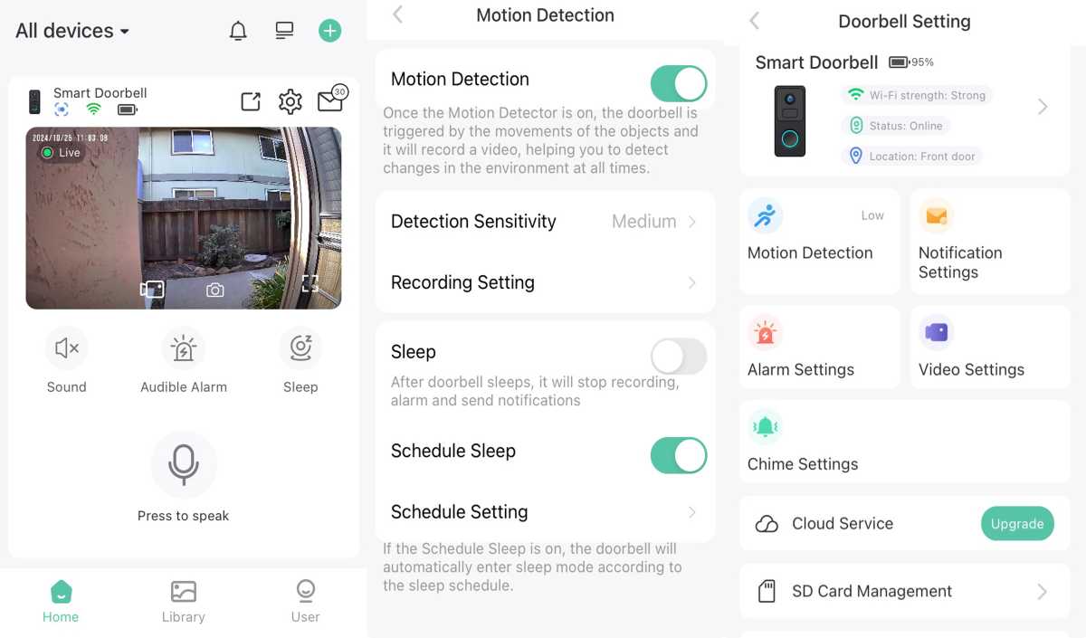 Annke Whiffle video doorbell app