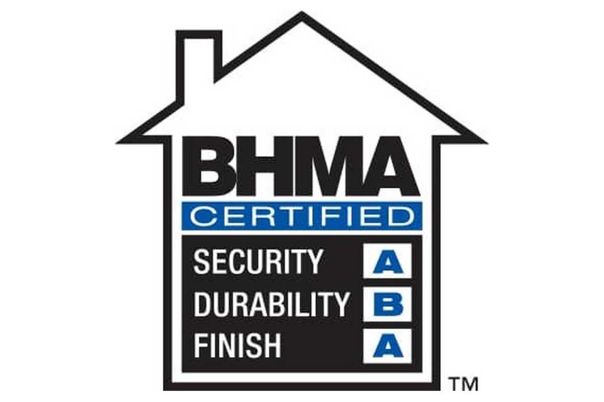 BHMA certificate