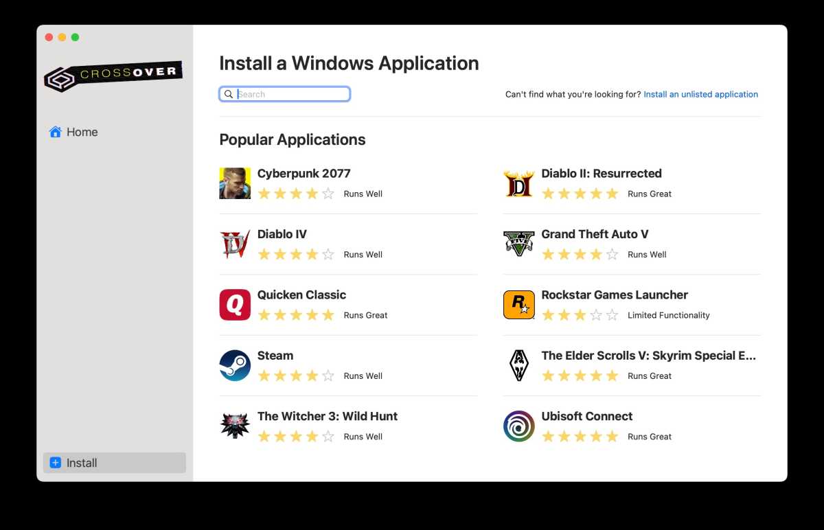 Crossover Installing Windows Apps on Mac