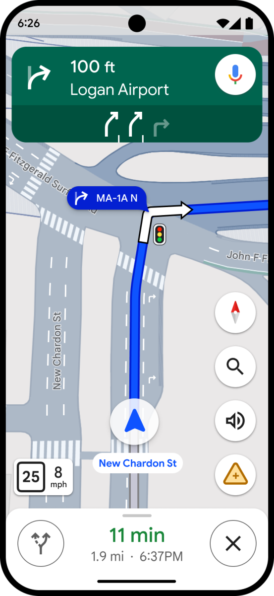 Google Maps Enhanced Navigation