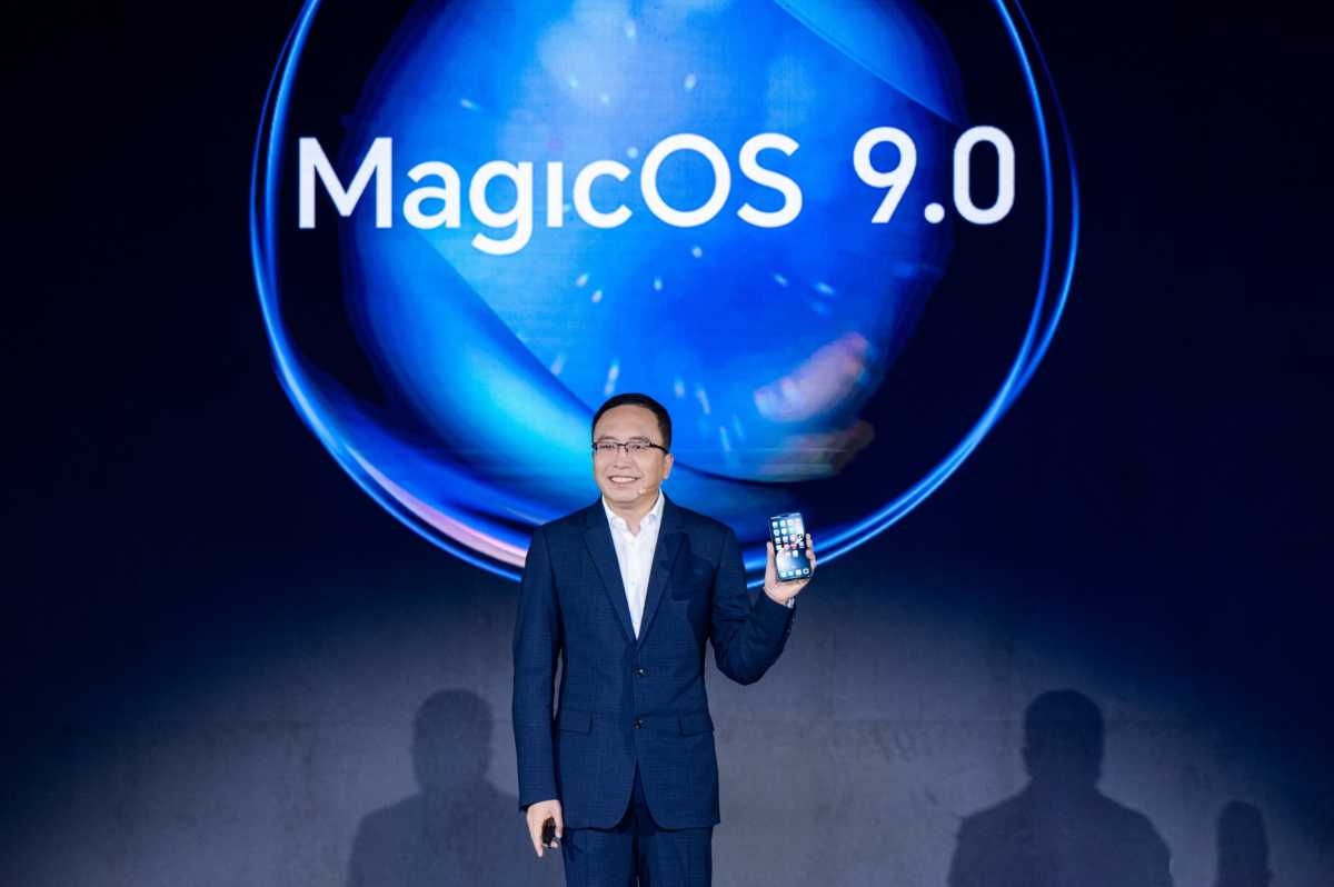 HONOR CEO George Zhao at MagicOS 9 0 Launch 2