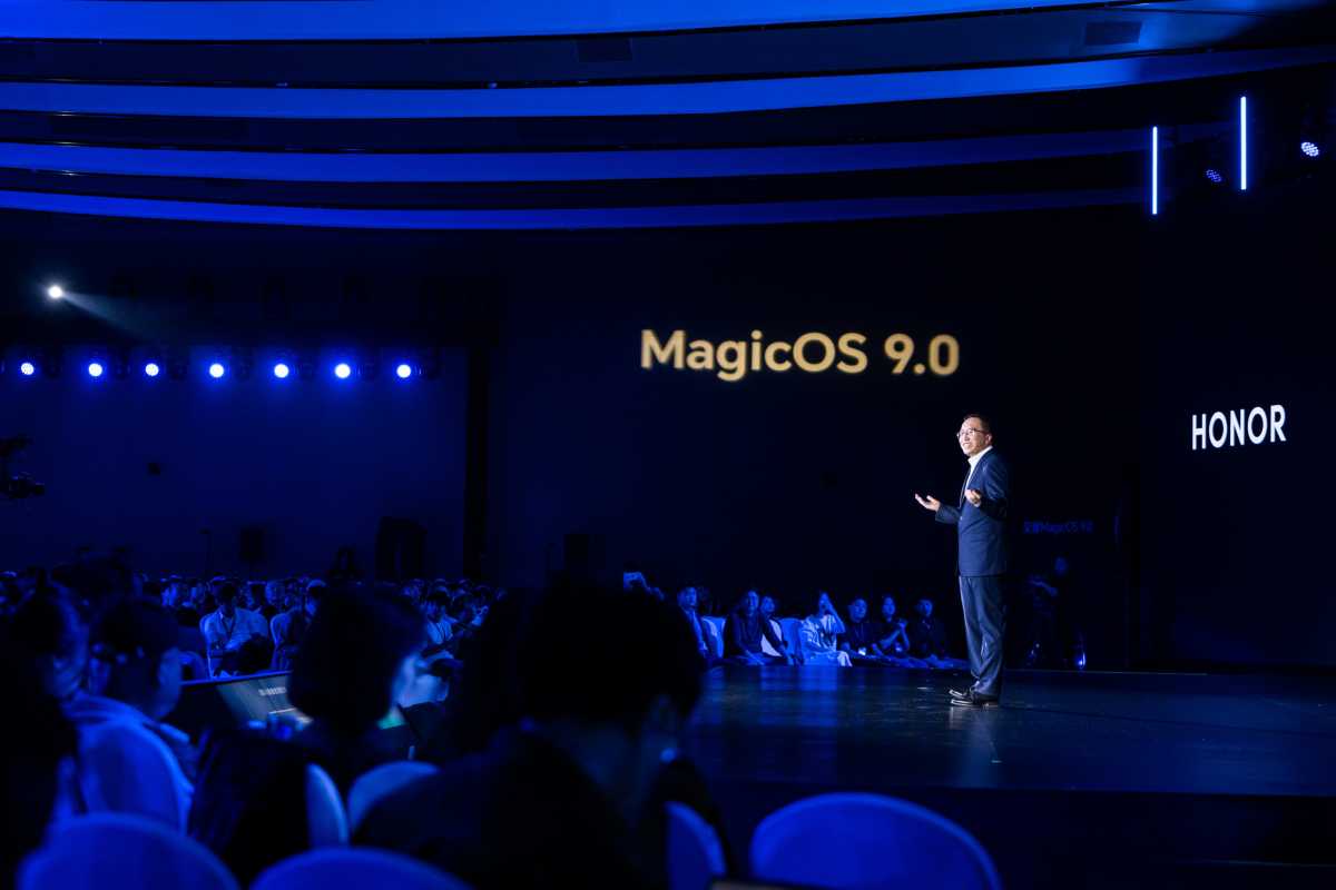 HONOR CEO George Zhao at MagicOS 9 0 Launch