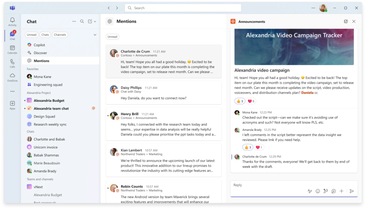 Microsoft is simplifying Teams chat into a single unified interface