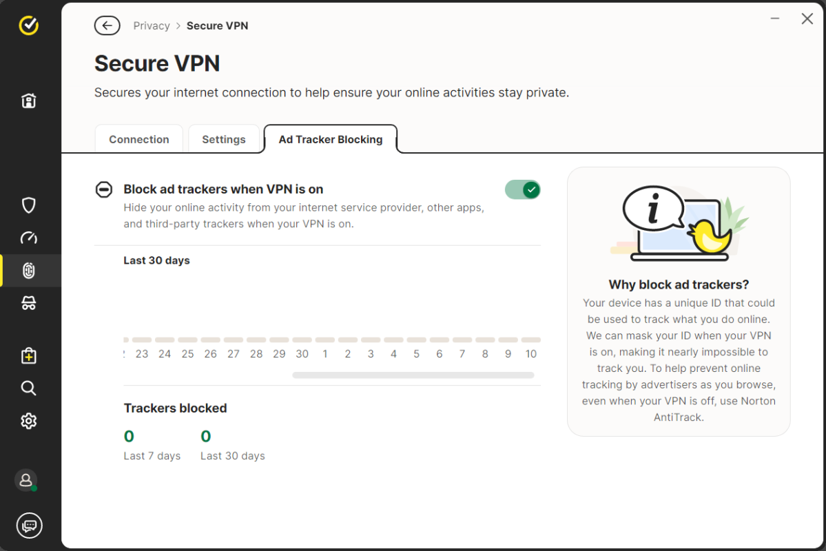 Norton VPN segura