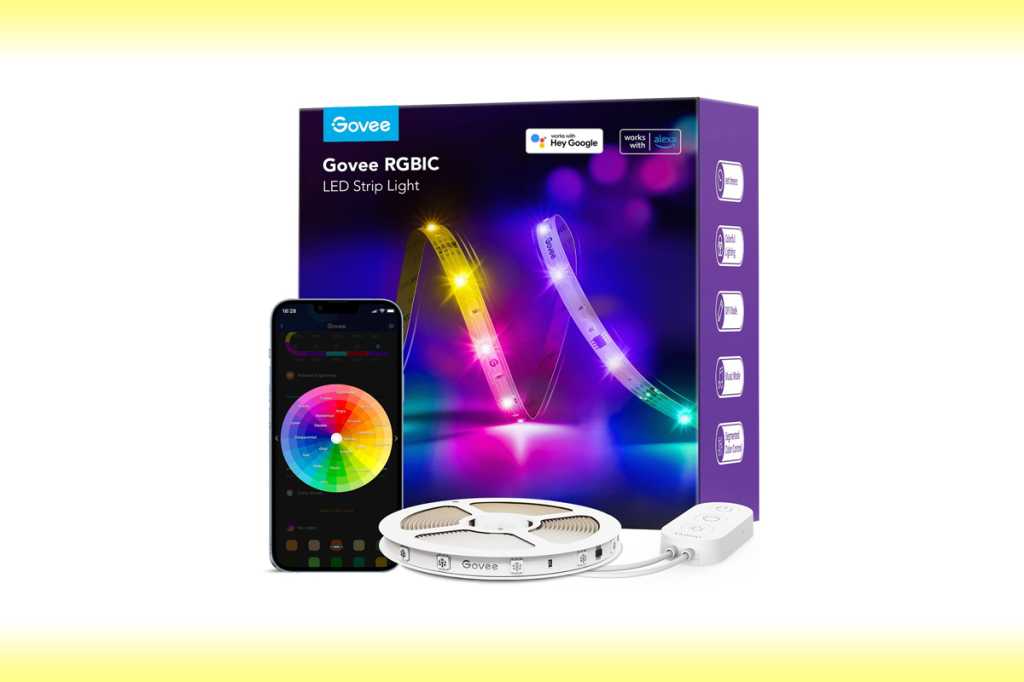 Image: Erleuchtung zum kleinen Preis: Smarter LED-Streifen von Govee bei Amazon ab 2,79 Euro pro Meter im Angebot