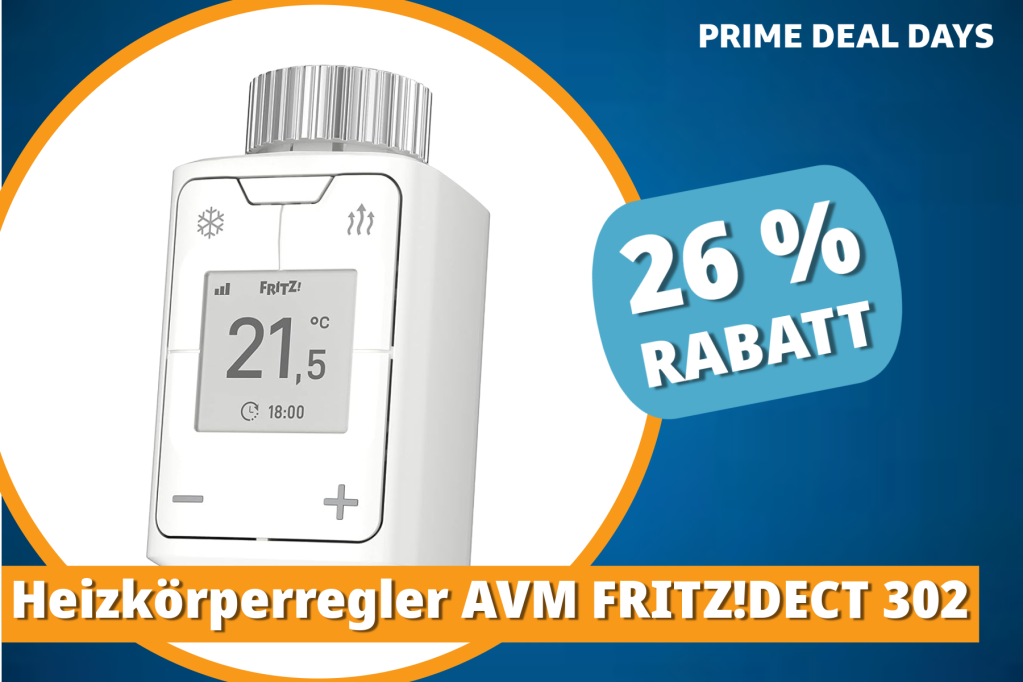 Image: Immer die beste Temperatur: AVM Fritz!Dect 302 jetzt wieder im Angebot