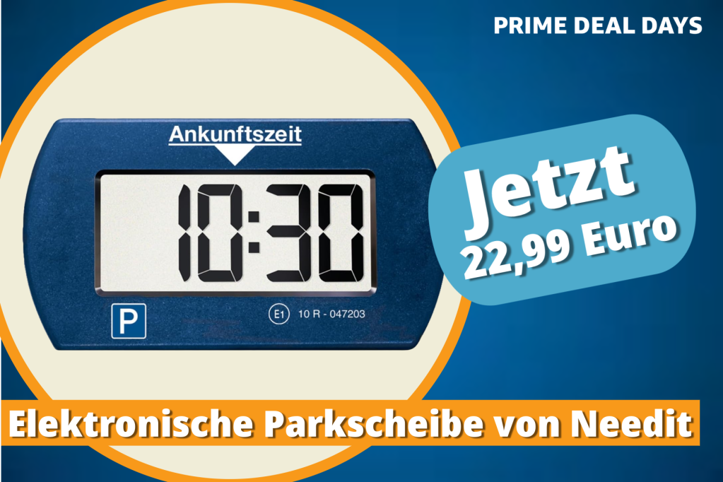 Image: Elektronische Needit-Parkscheibe im Angebot