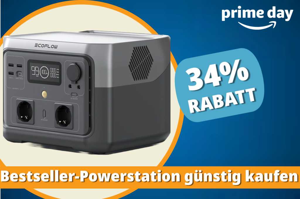 Image: Prime-Day-Angebot oder Preisfehler? Amazon schmeiÃt meistverkaufte Powerstation mit 150 Euro Rabatt raus