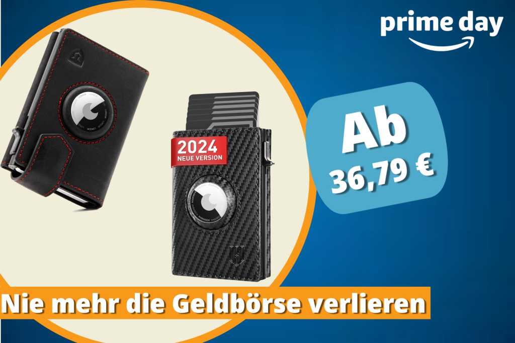 Image: Airtag-Slim-Wallets zum Prime-Day-Preis: Diese zwei schicken GeldbÃ¶rsen gibt es jetzt mit sattem Rabatt