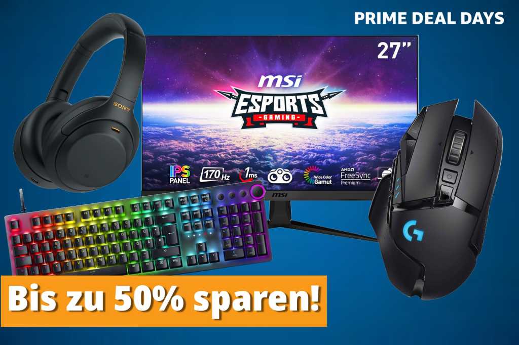 Image: Prime Deal Days: Diese Gaming-Maus kann ich jedem nur empfehlen - jetzt stark reduziert