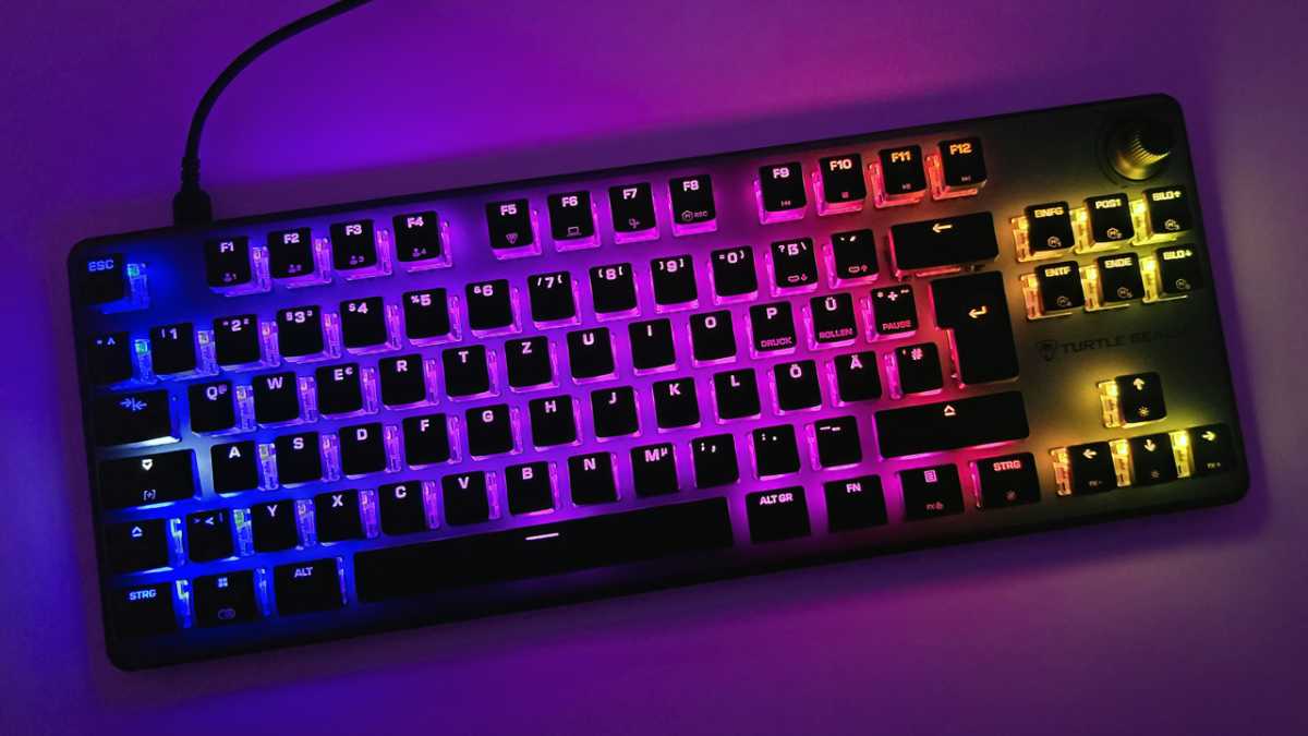 RGB-Bleuchtung der Turtle Beach Vulcan II TKL Pro