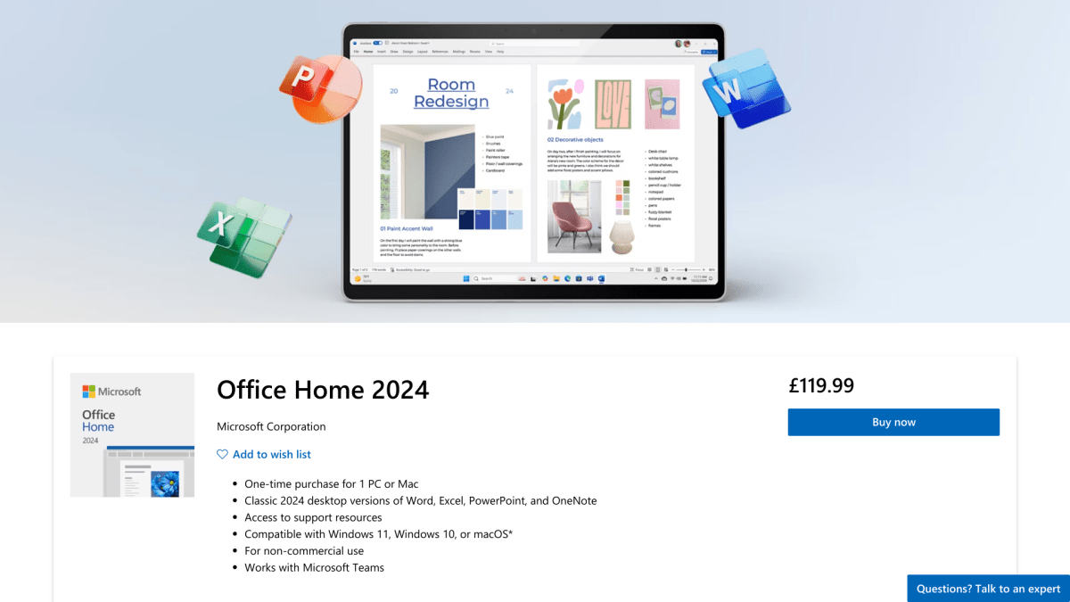 Microsoft Office Home 2024