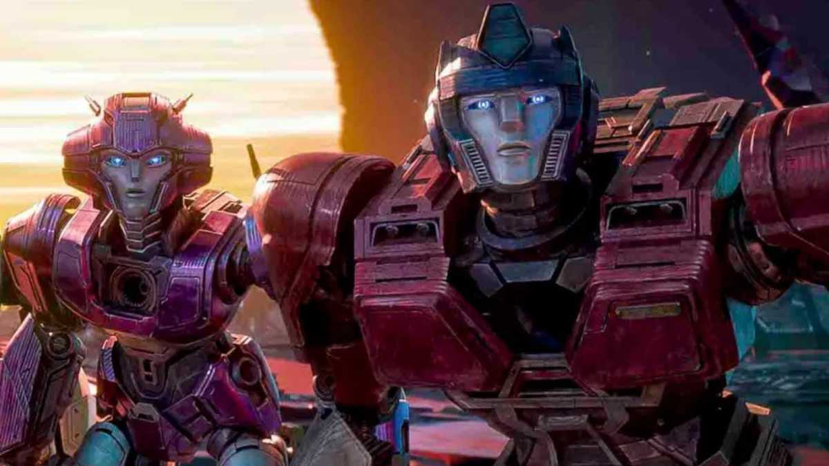 Screenshot from Transformers One