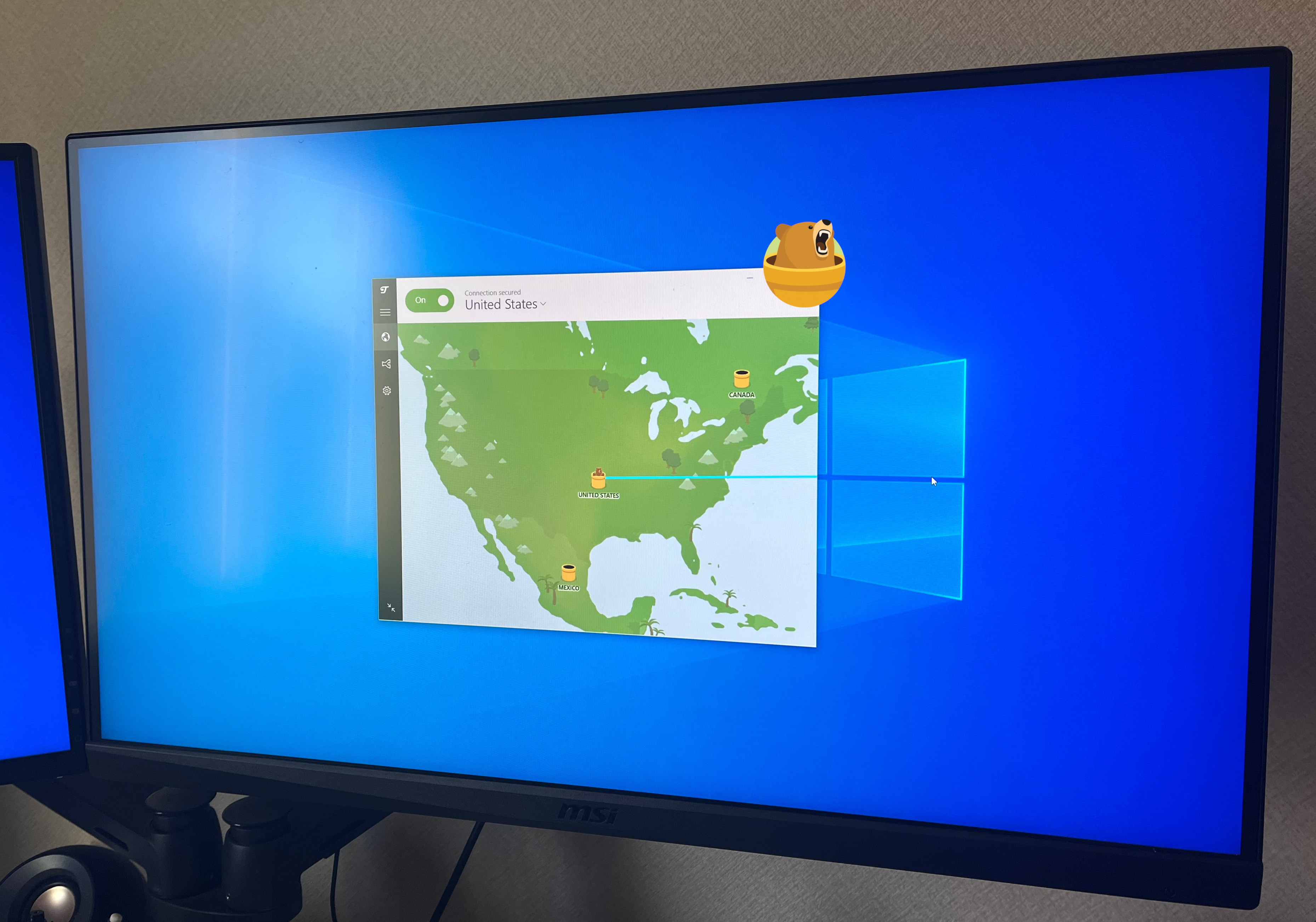 TunnelBear - Best free VPN for get-in, get-out tasks