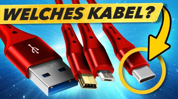 Image: Nie wieder das falsche USB-Kabel: Ich erklÃ¤re Dir ALLES!