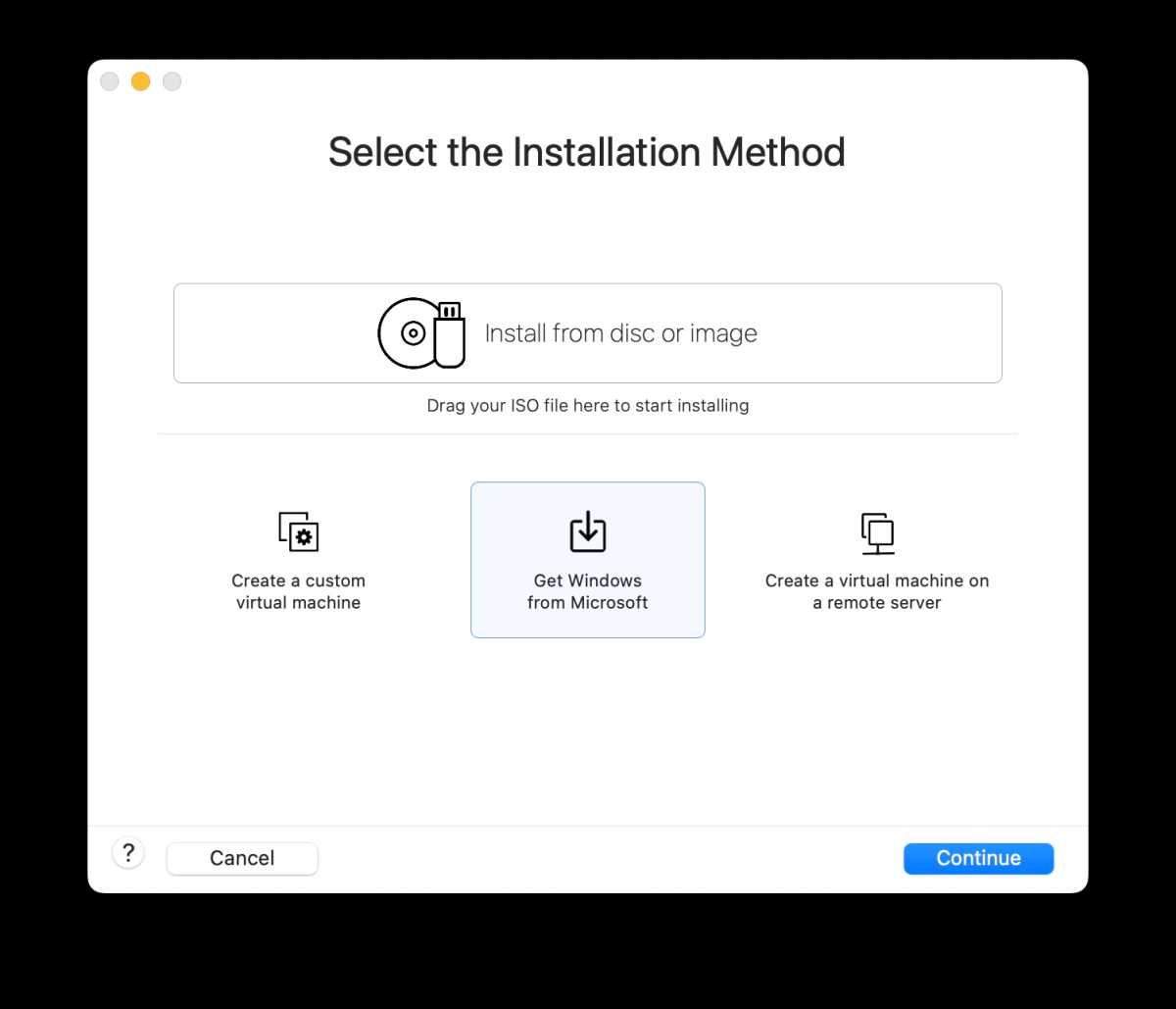 VMware 1 Get Windows