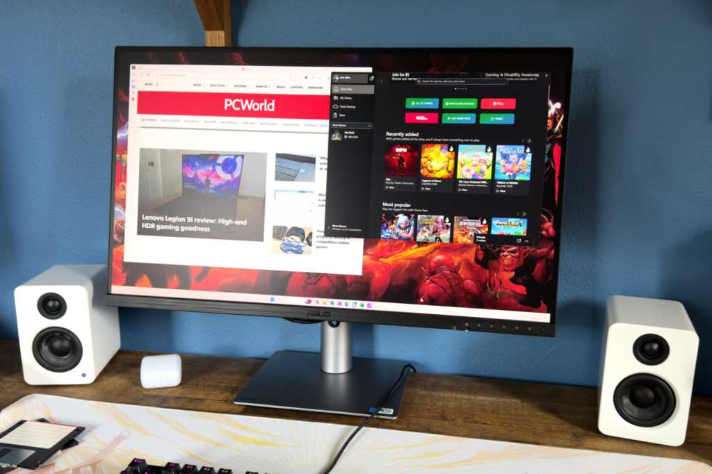 Image: Asus-Monitor Pro Art PA278CFRV im Test: Eine gute Wahl fÃ¼r Kreative