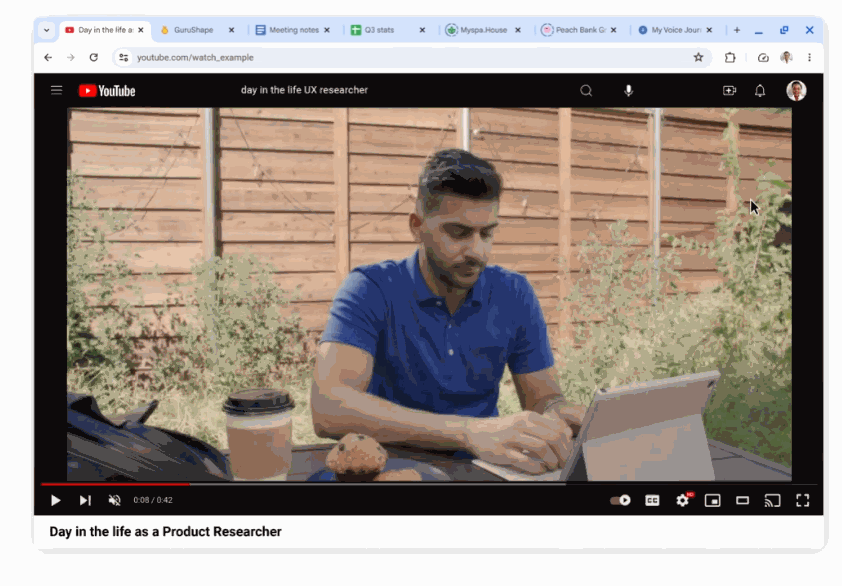 Chrome performance detection gif