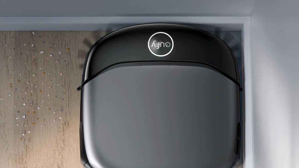 The square robot vacuum getting right into the corner of a room
