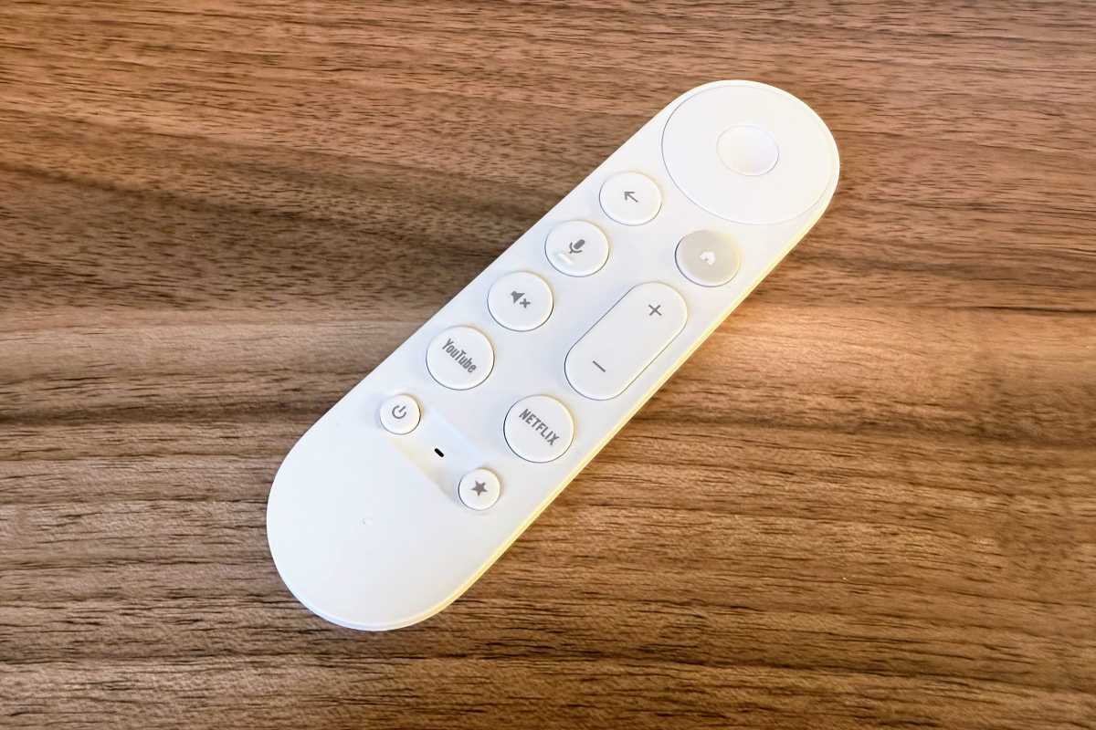 Google TV Streamer remote