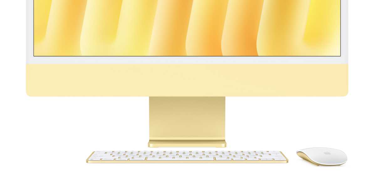 Accesorios iMac M4 Magic amarillo