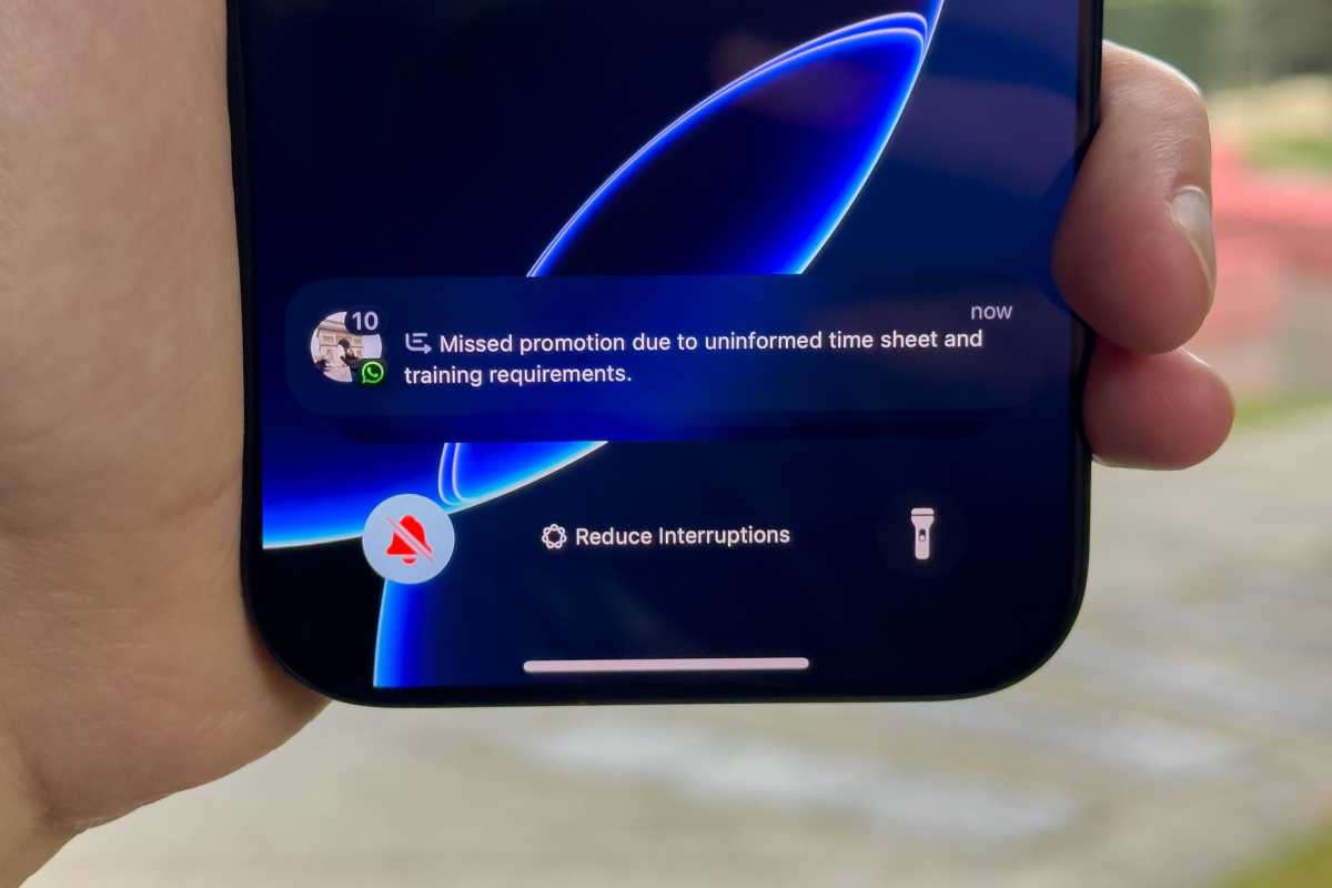 iPhone 16 Pro Max reduce las interrupciones