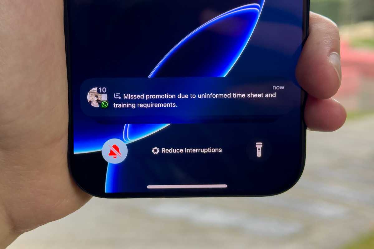 iPhone 16 Pro Max reduce interruptions