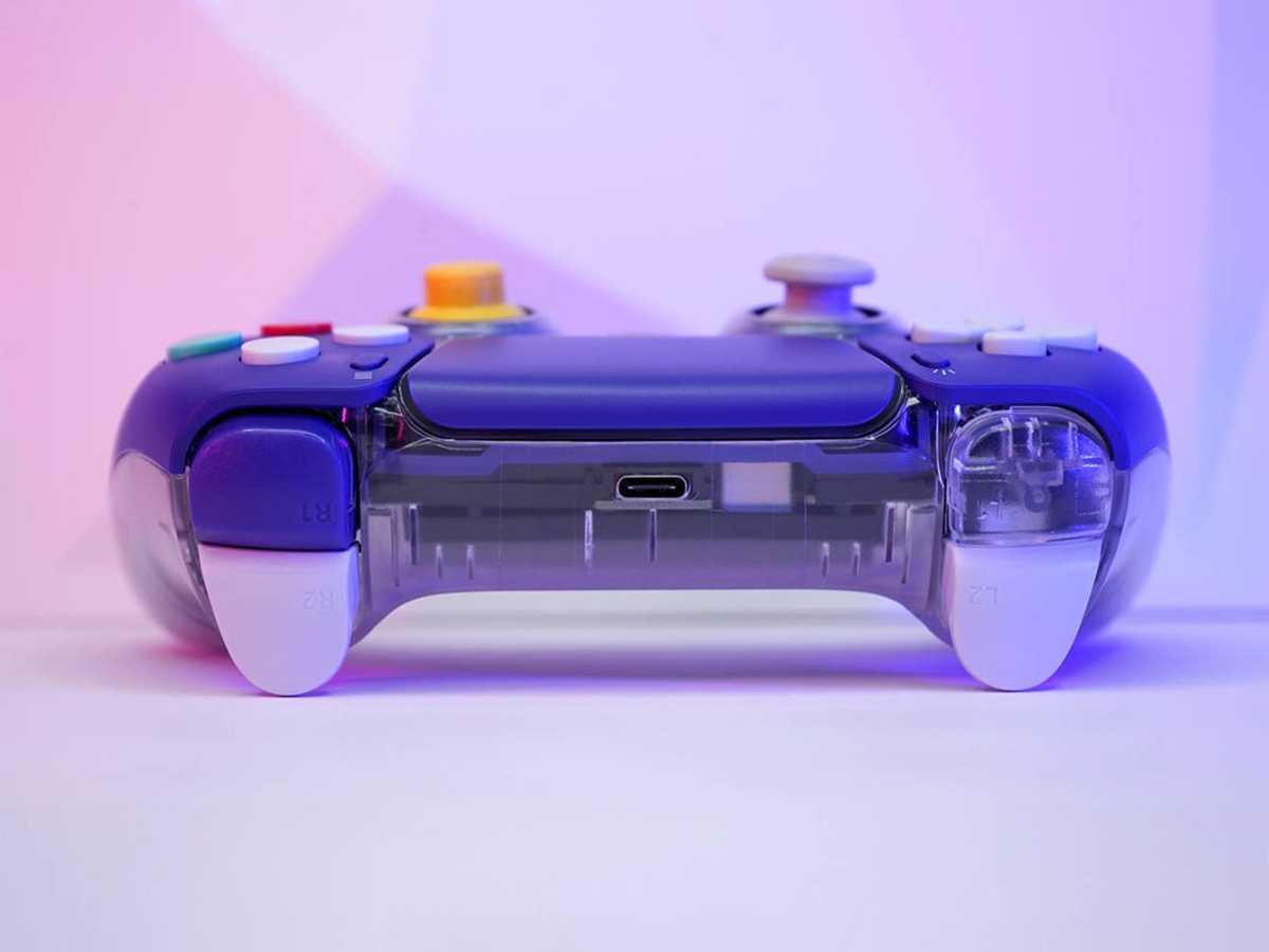 Custom ‘CubeSense’ PS5 controller is a gorgeous GameCube throwback