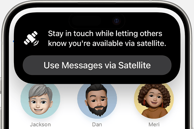 Use satellite messages