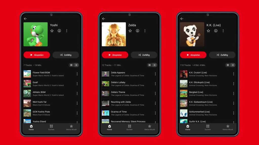 Image: Nintendo Music: Nintendo verÃ¶ffentlicht Ã¼berraschend Musik-Streaming-App