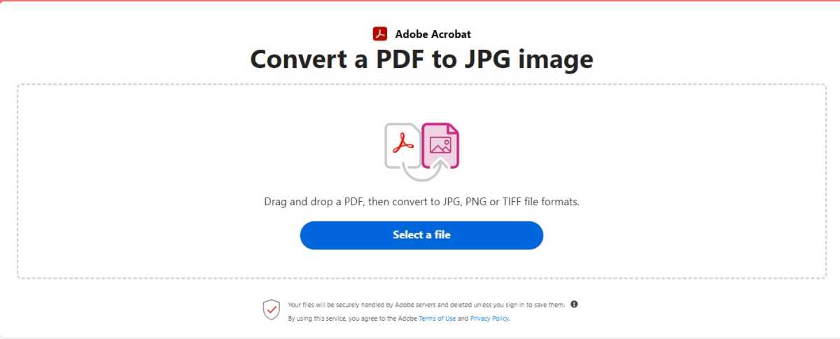 How to convert a PDF to JPG