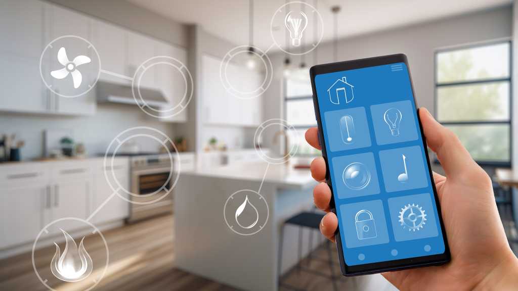 Image: Smart Home hilft beim Kochen, Waschen und SpÃ¼len