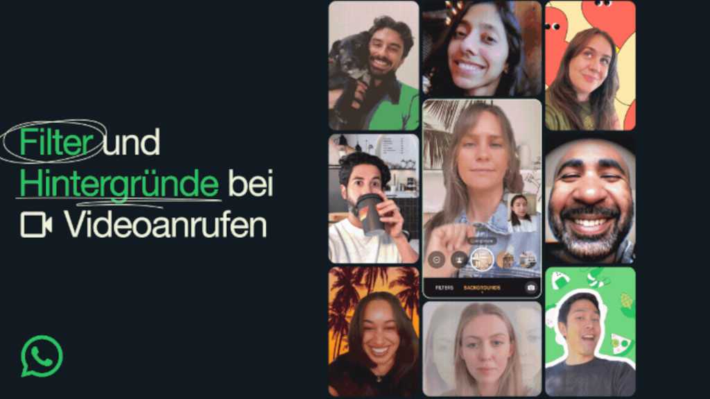 Image: Whatsapp: Neue Filter und HintergrÃ¼nde peppen Videoanrufe auf