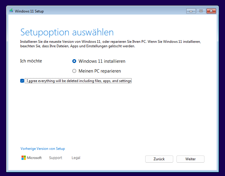 Windows 11 24H2 Home new installation