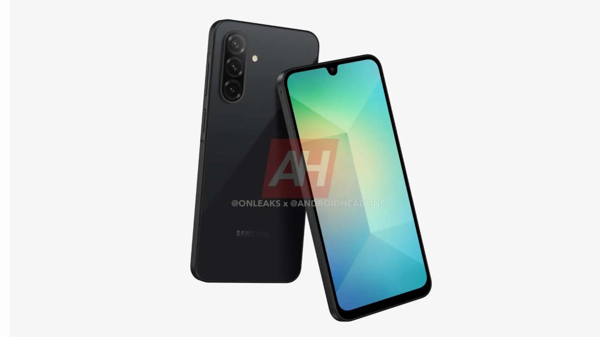 AH Samsung Galaxy A26 exclusive design leak 2