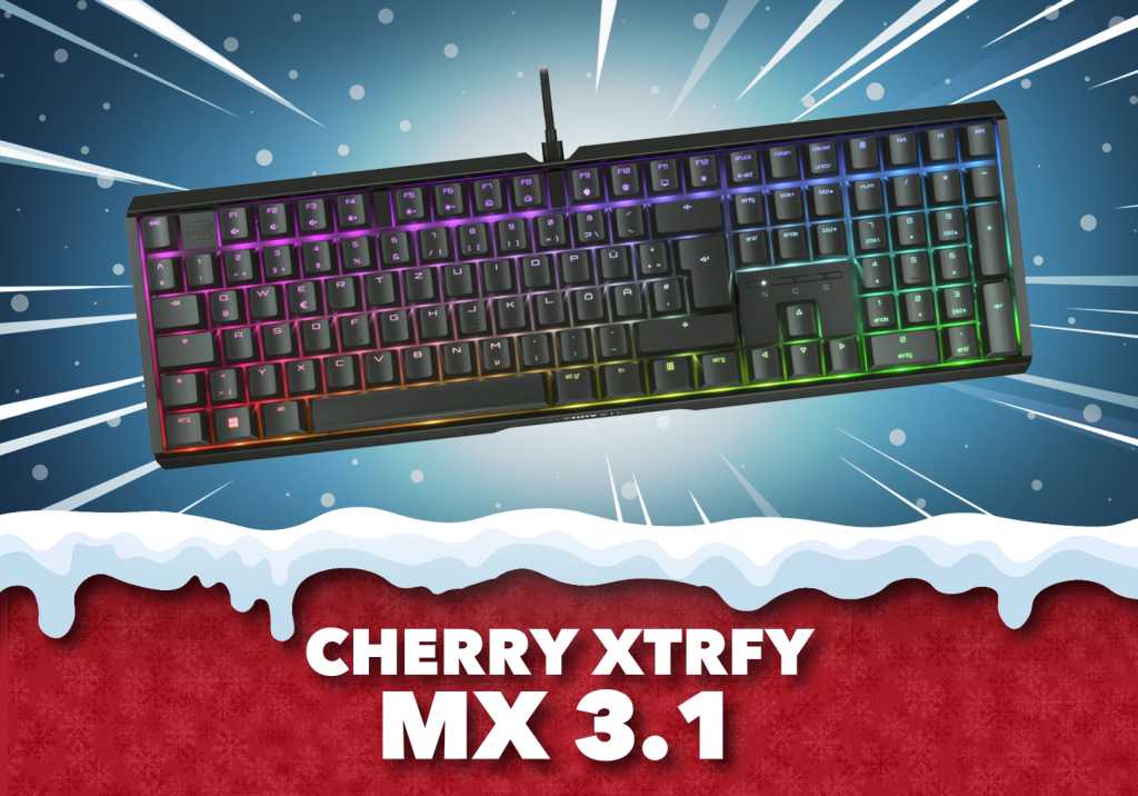 Image: Am 3.12. im PC-WELT Adventskalender: Wir verlosen Gaming-Tastatur von Cherry (Anzeige)