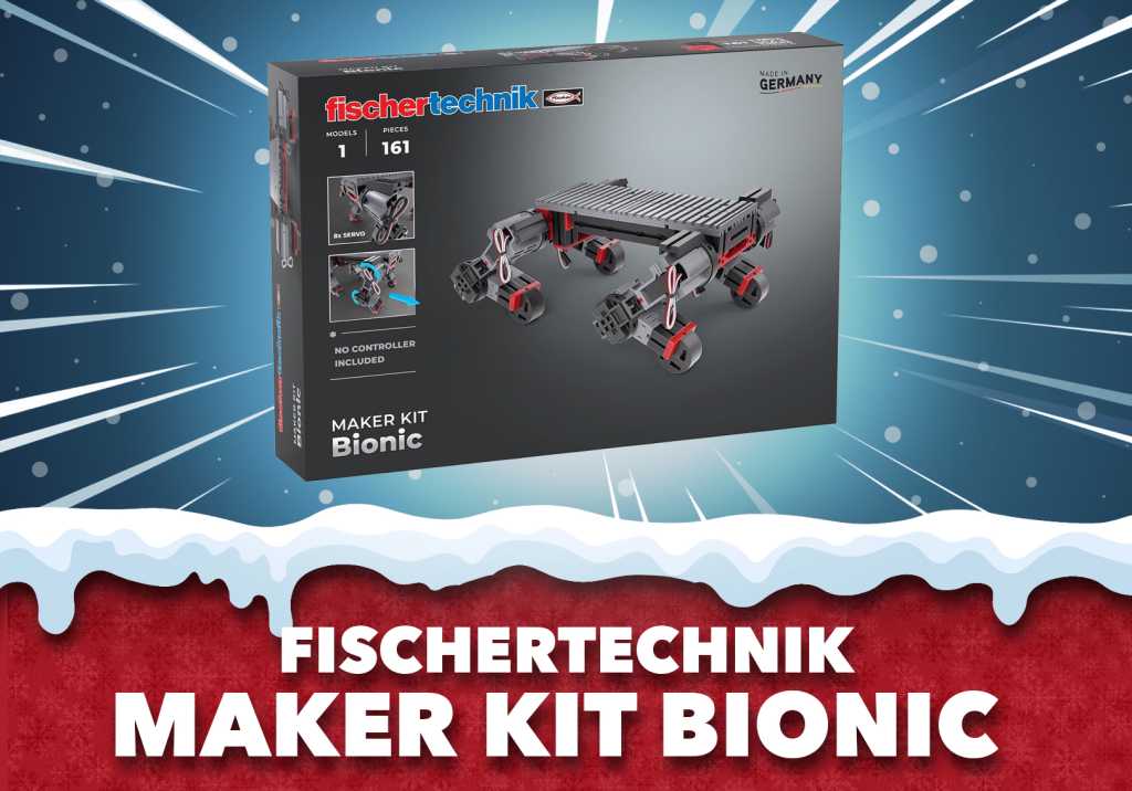 Image: Am 10.12. im PC-WELT Adventskalender: Wir verlosen Fischertechnik-Bausatz (Wert: 300 Euro)