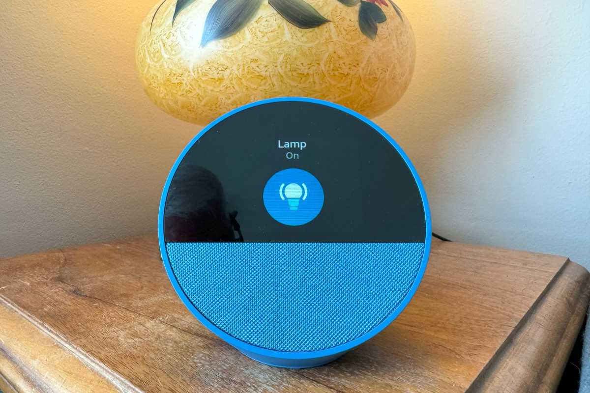 Amazon Echo Spot 2024 command response