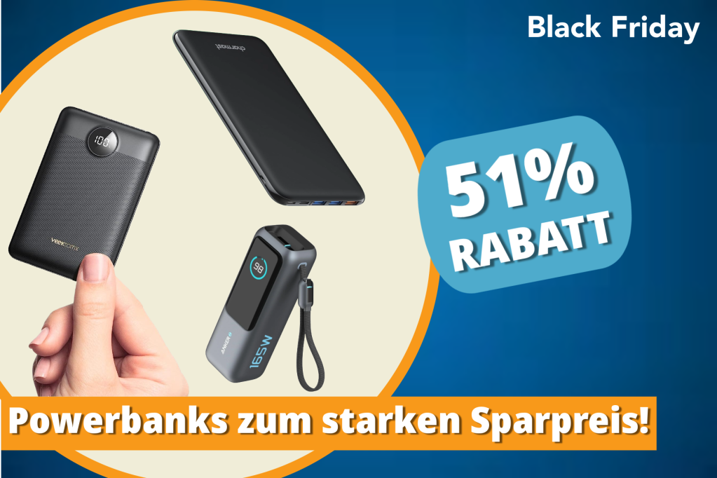 Image: Die 5 besten Powerbank-Deals zum Black Friday 2024