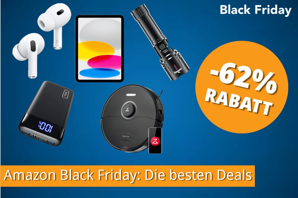 Image: Amazon Black Friday ist gestartet: Das sind die 100 besten Angebote