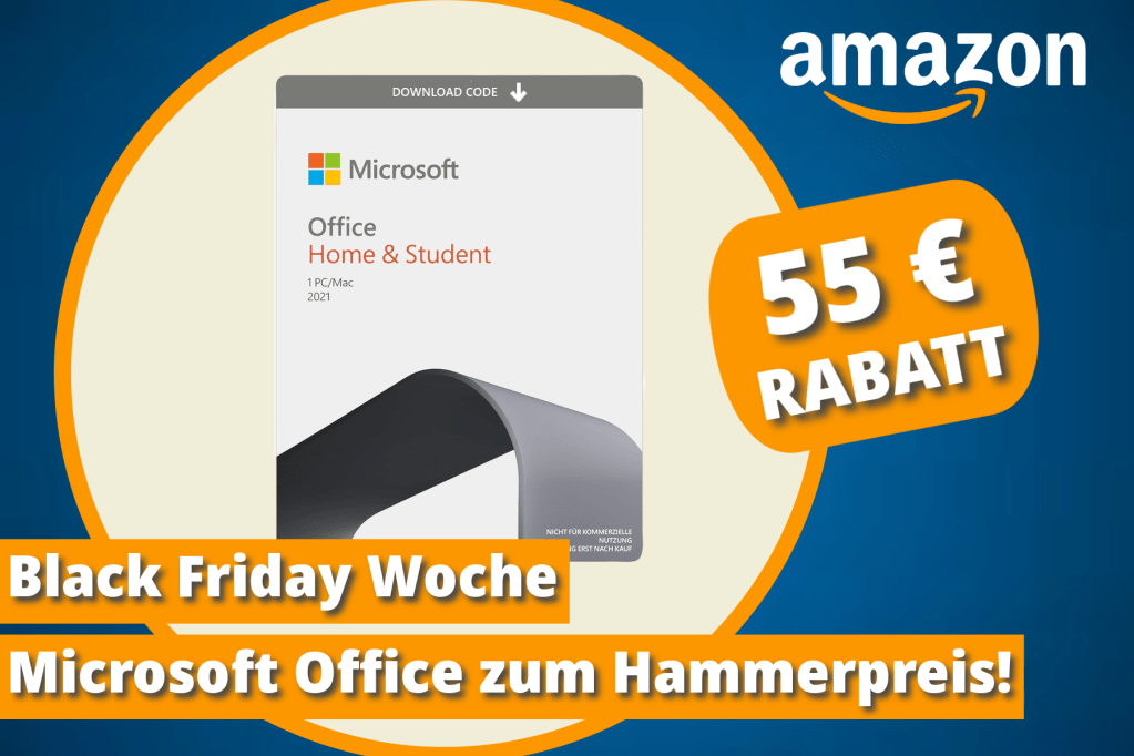 Image: Microsoft Office Home & Student fÃ¼r nur 93,99 Euro statt 149 Euro bei Amazon