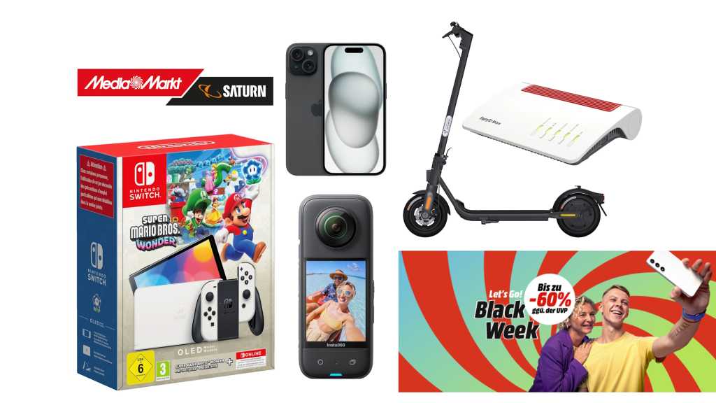 Image: Black Week bei Media Markt: Nintendo-Switch-Bundle und weitere Hammer-Deals