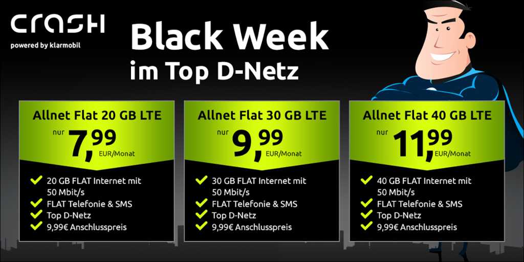 Image: Unschlagbar: Allnet-Flat-Tarif mit 20 GB im Netz von Vodafone kostet nur 7,99 Euro statt 19,99 Euro